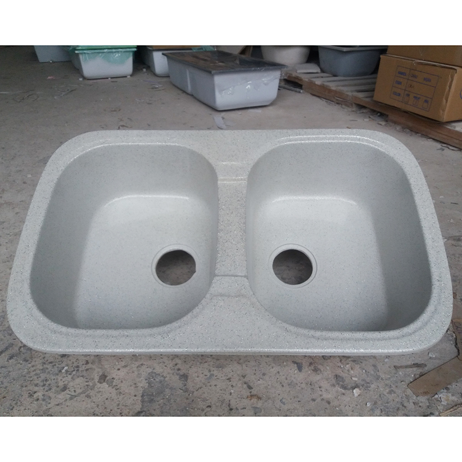 Chậu rửa chén, Bồn rửa bát bằng đá nhân tạo - ZC010
