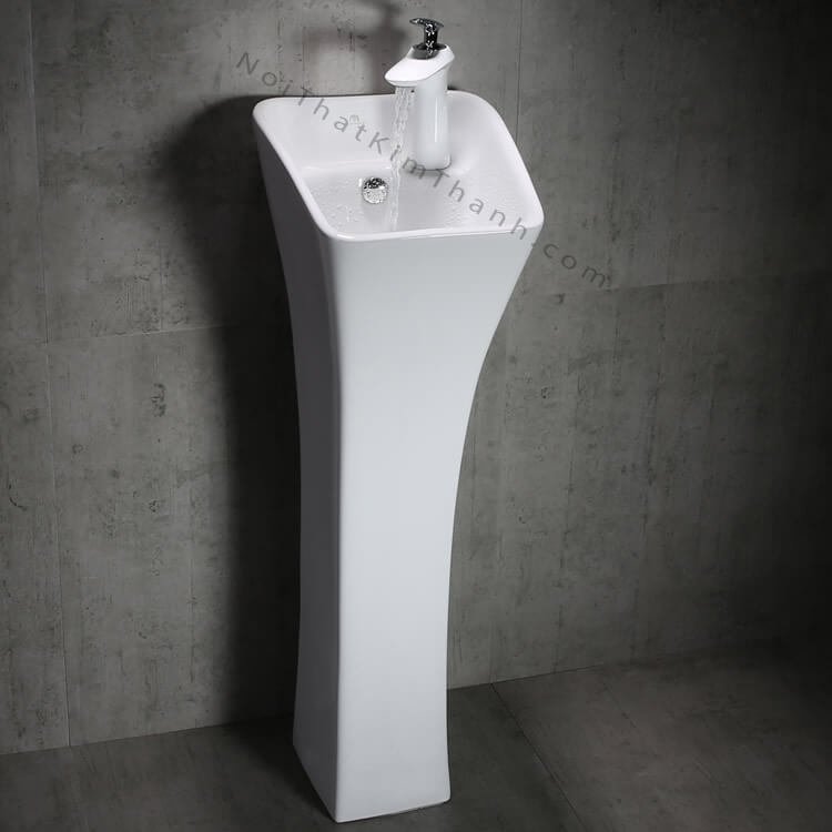 Lavabo đứng sàn vát chéo - LB05