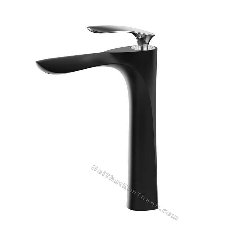 Vòi lavabo nóng lạnh màu đen - SV23NL