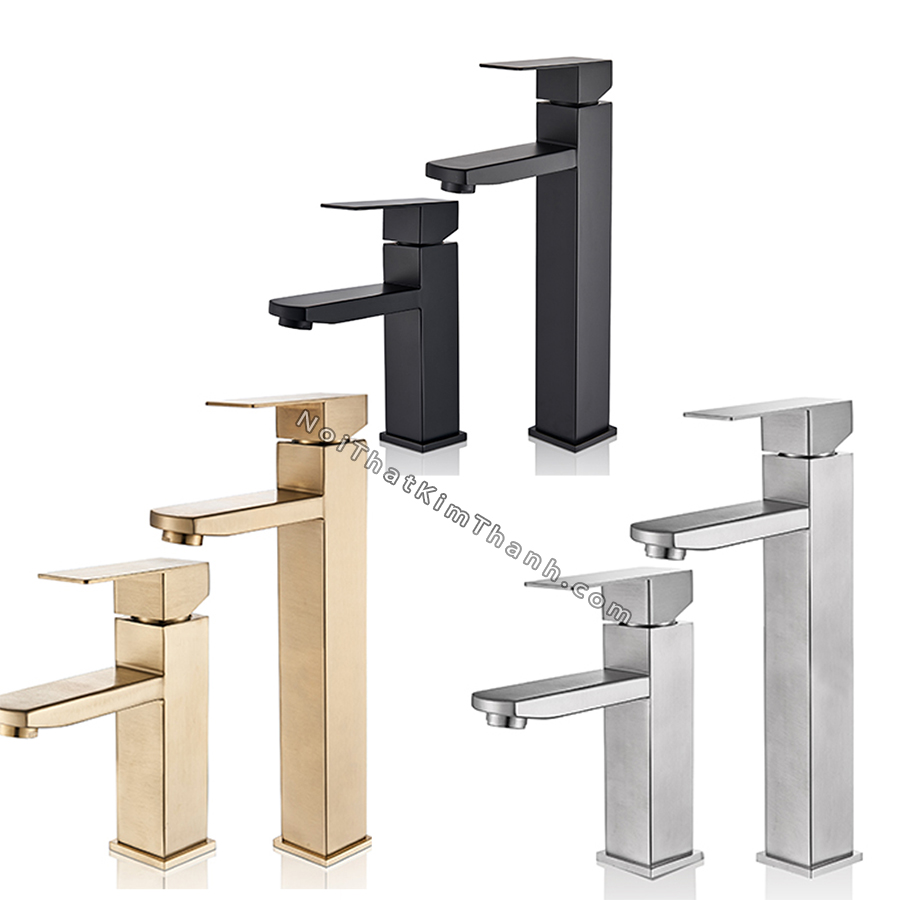 Vòi lavabo nóng lạnh vuông - SV26NL