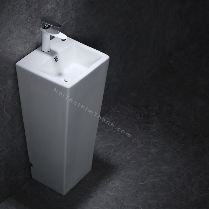 Lavabo chậu rửa mặt đứng sàn mặt vuông - LB30