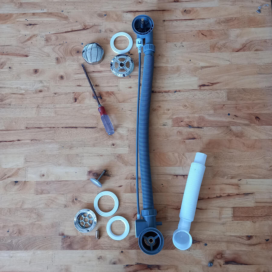 Bộ xả vặn cho bồn tắm nằm - PK59