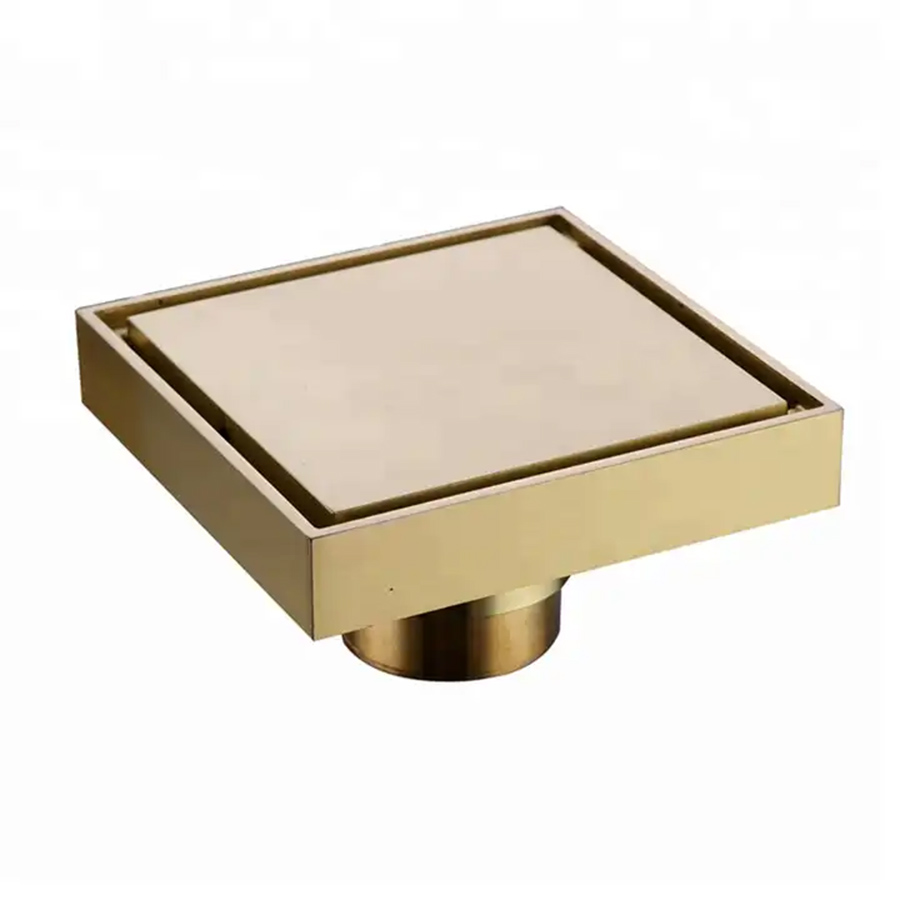 Thoát sàn âm màu đồng 10x10 - D707