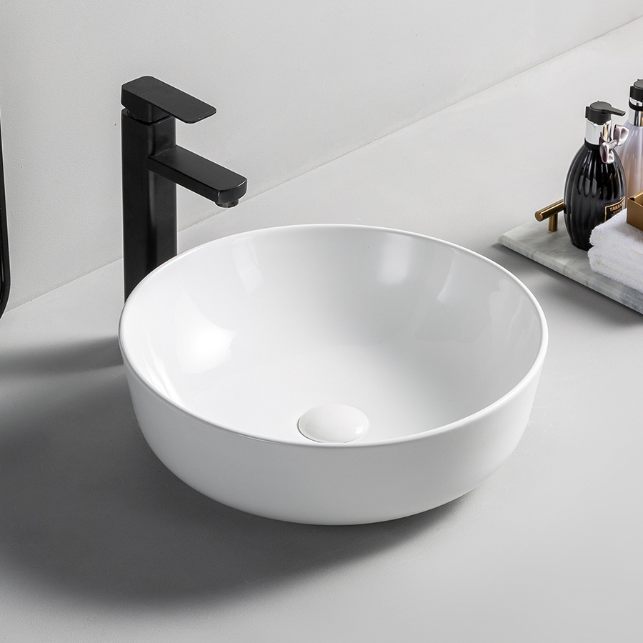 Lavabo tô tròn trơn - LB185