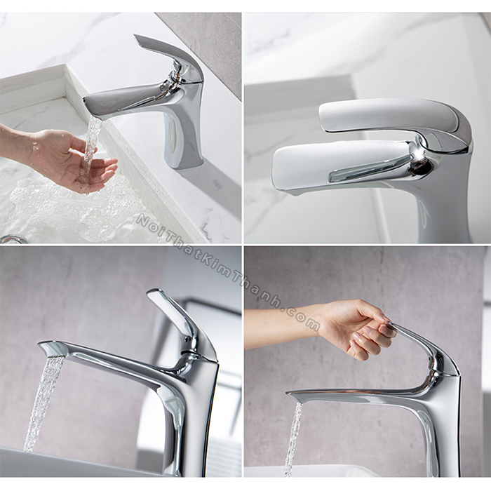 voi lavabo nong lanh mau trang bac sv21nl 190