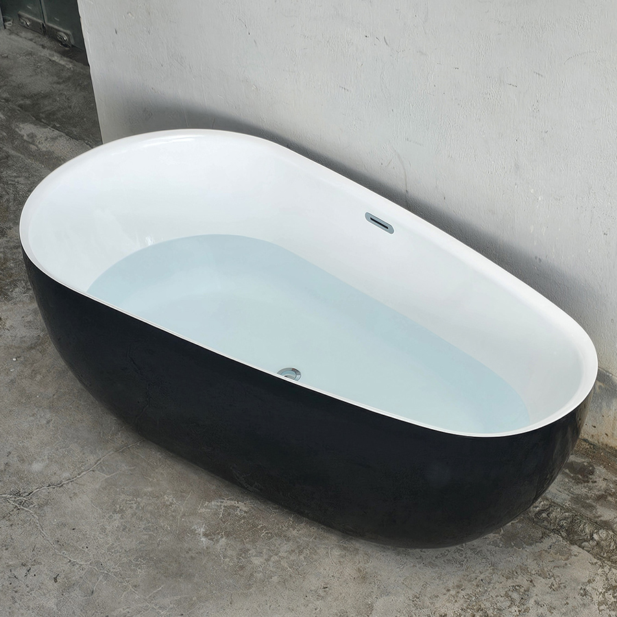 bon tam oval trung giot nuoc vien mong mau den bt1230 218