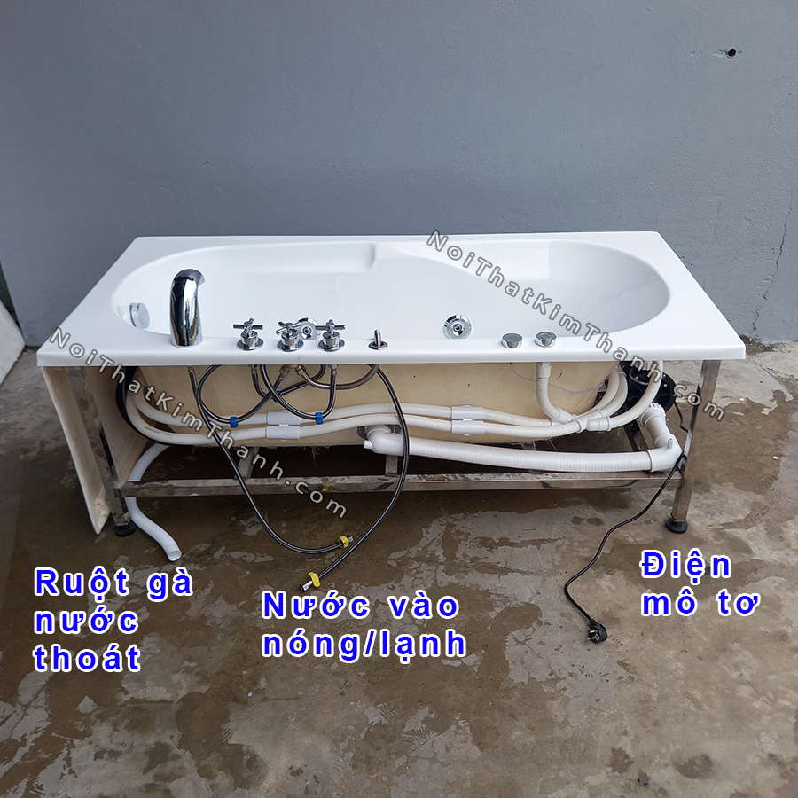 bon tam nam acrylic 1m6 massage cao cap bt1210 140