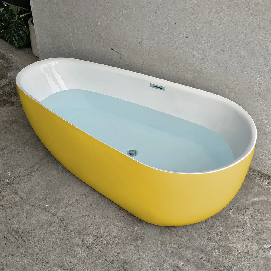 bon tam oval giot nuoc mau vang bt1290 132