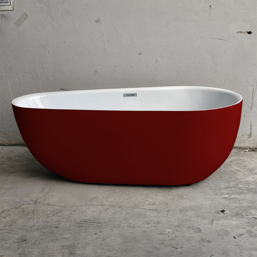 bon tam oval giot nuoc mau do bordeaux bt1295 70