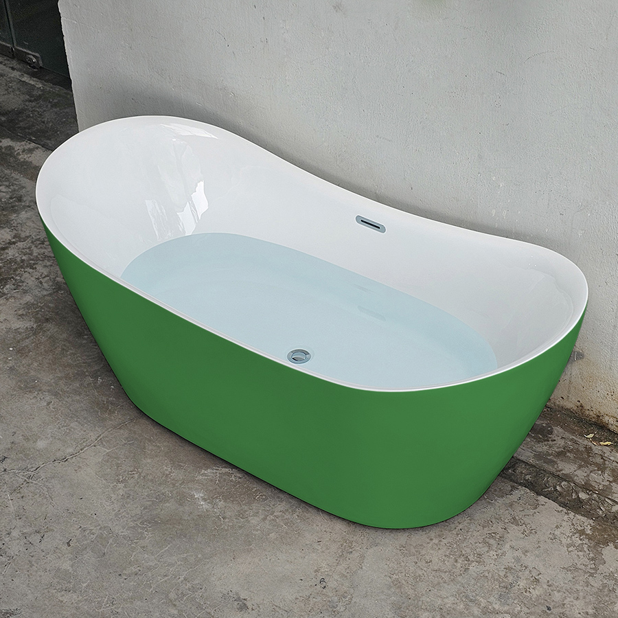 bon tam acrylic thoi vang mau xanh luc bt1300 138