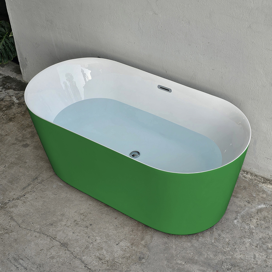 bon tam hinh oval thang mau xanh luc bt1382 29
