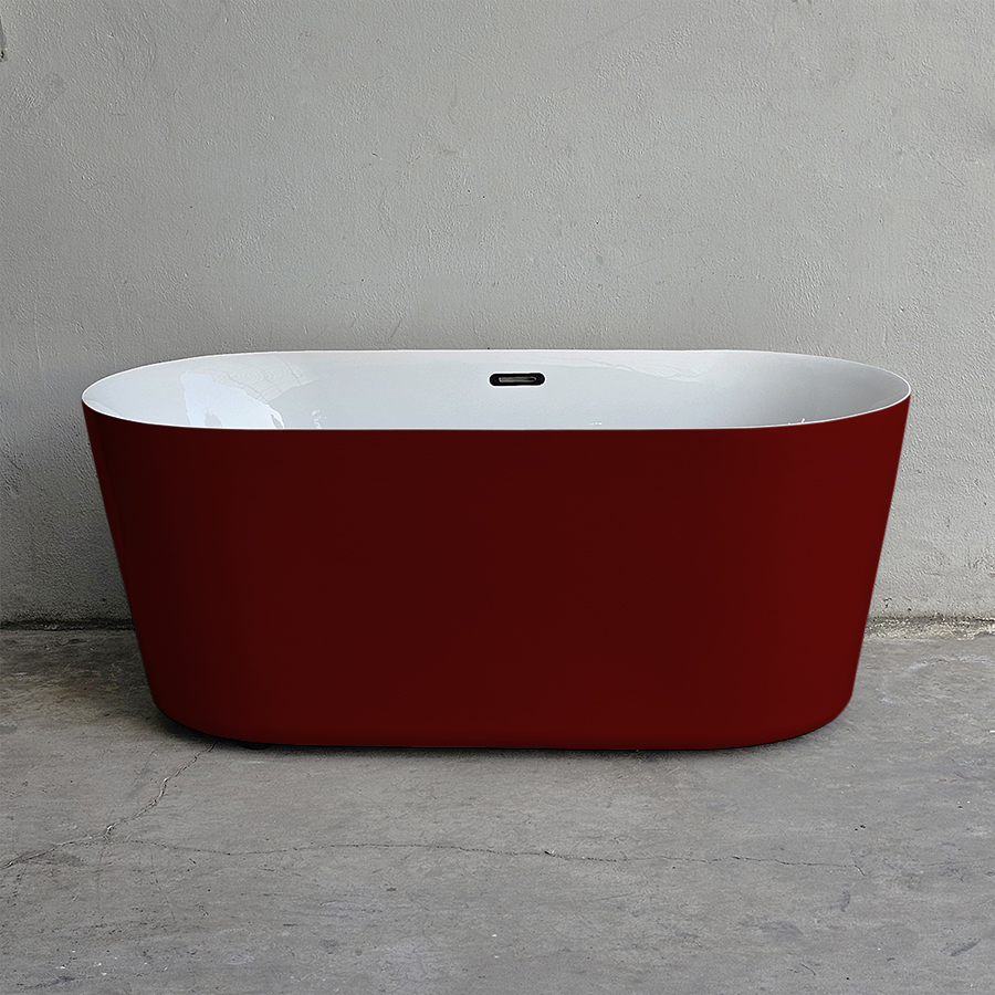 bon tam hinh oval thang mau do bordeaux bt1385 291